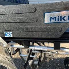 名古屋市内お届け無料車椅子小さいタイプアルミの画像