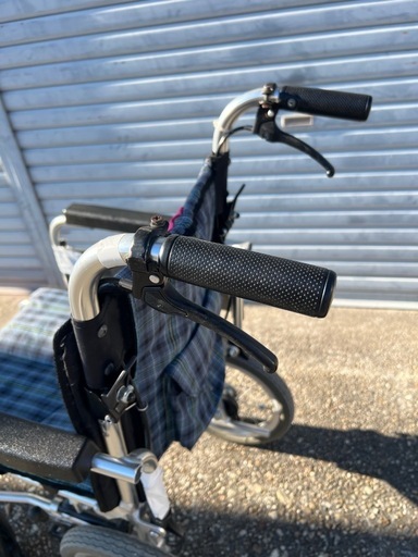 名古屋市内お届け無料車椅子小さいタイプアルミ
