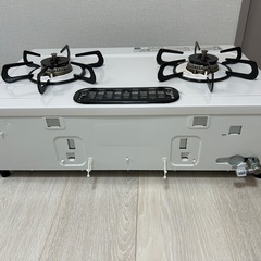 パロマ ガスコンロ 都市ガス PA-46H-L ナチュラルホワイト 59cmの画像