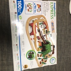 （取引決定）木製　マウンテントレインセットの画像