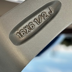 16インチ　アルミホイール　４本の画像