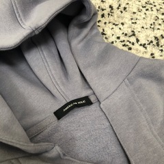 AMERICAN HOLIC裏起毛パーカー   くすみブルー  オーバーサイズの画像