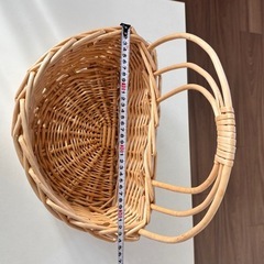 籐の籠の画像