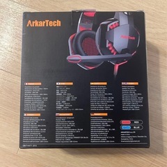 【美品】ArkarTech G2000 ゲーミングヘッドセット
の画像