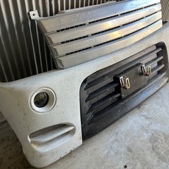 REIZ DA63T キャリイ 用 フロントバンパース ポイラー FRP製ゲルコート仕上げキャリイキャリー スズキ  再加工前提の画像