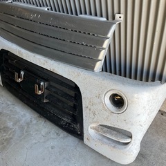 REIZ DA63T キャリイ 用 フロントバンパース ポイラー FRP製ゲルコート仕上げキャリイキャリー スズキ  再加工前提の画像