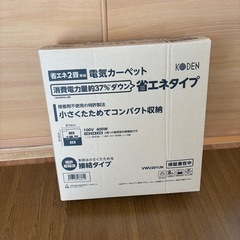 【ほぼ新品】ホットカーペット2畳の画像