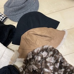 冬　帽子　バケハの画像