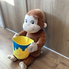 おさるのジョージ　ぬいぐるみの画像