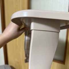 ベビーチェアにつける机の画像