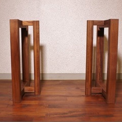 大人気 最高級 ウォールナット材 無垢材 ダイニングテーブル脚 一枚板 天板 脚の画像