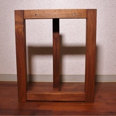 大人気 最高級 ウォールナット材 無垢材 ダイニングテーブル脚 一枚板 天板 脚の画像