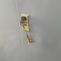 物置　幅90cm、高さ160cm、奥行45cm　2ヶ月前に再塗装済みです。の画像