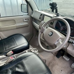 🉐新春初売り大特価！【支払い総額25万円】車検令和10年2月16日H21年式　エブリィw  調子良好　4AT タービン交換済　両側パワスラ　ETC  HID　乗って帰れる！の画像