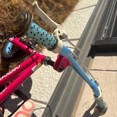 12インチ♡キッズ自転車【ピンク×水色】の画像