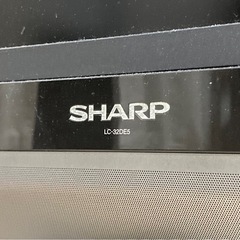 SHARP 液晶カラーテレビ　LC-32DE5の画像
