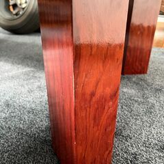 座卓 ざたく 一枚板 テーブル ちゃぶ台 メーカー不明 中古品 141×80×37㎝ 直接引取大歓迎‼　地域限定有料配送サービスあり‼の画像