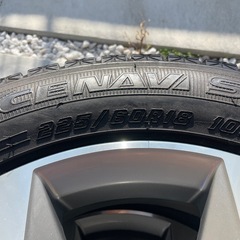 レクサスNXスタッドレスタイヤの画像