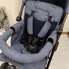 キンダーワゴン　二人乗りベビーカーの画像