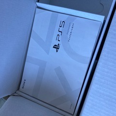 プレステ5の空き箱　説明書付きの画像