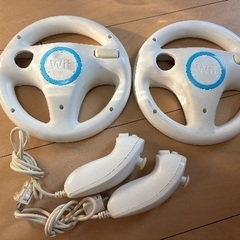 Nintendo Wii ソフト6本 コントローラー/配線の画像