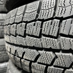 185/70R14 9分山 ダンロップ冬タイヤ ノート純正ホイール付き 4本の画像