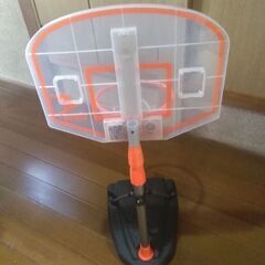 バスケットゴール　室内　子供用　自動採点/効果音　LEDライト付き　高さ調節可能100～170cmの画像