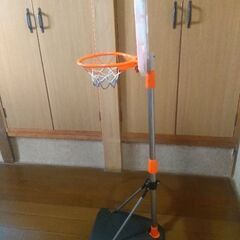 バスケットゴール　室内　子供用　自動採点/効果音　LEDライト付き　高さ調節可能100～170cmの画像
