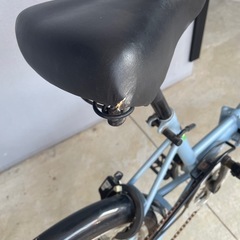 折りたたみ自転車　20インチ　自動ライト　変速の画像