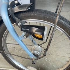 折りたたみ自転車　20インチ　自動ライト　変速の画像