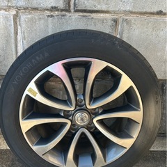 ジューク純正ホタイヤ付きホイールの画像