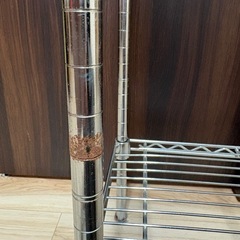 ルミナス　スチールラック 2段 シルバー 中型サイズの画像