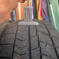 スタッドレス155/65R14 BS VRX 2019製2本のみの画像