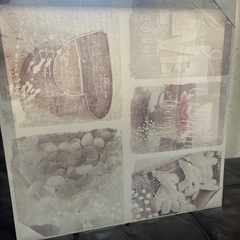 【新品・未使用】NITORI キャンバスアート 56×56cm 北欧 シンプル インテリア 
の画像