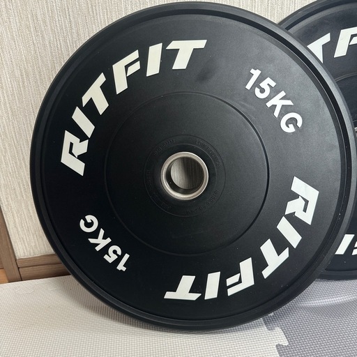 バーベル15kg✖️4
