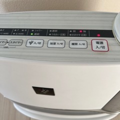 シャープ　セラミックファンヒーターの画像