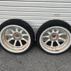 165/45/16 LMスポーツ　中古タイヤAW４本セット　100PCDの画像