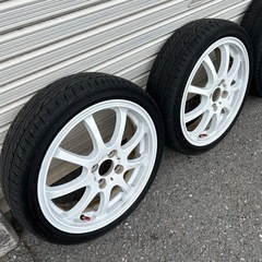 165/45/16 LMスポーツ　中古タイヤAW４本セット　100PCDの画像