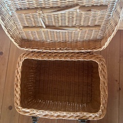 ピクニックカゴの画像