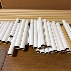 無料☆ラップ芯、紙筒の画像