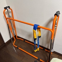 オマケ付き！
折りたたみ室内鉄棒の画像