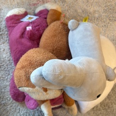 プライズぬいぐるみ　ロッツォ　ジョージ　ミッフィーの画像