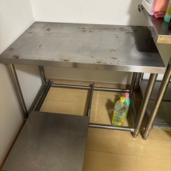 厨房機器　ガス台　ステンレスの画像