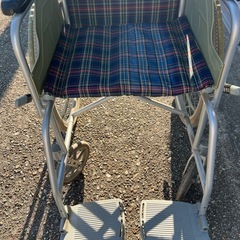アルミ車椅子ワイド45センチの画像