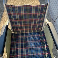 アルミ車椅子ワイド45センチの画像