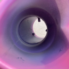 マフラーカッター ハート型の画像