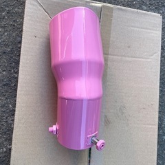 マフラーカッター ハート型の画像