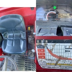 三菱 トラクター GO340 自動水平 倍速 パワステ 旋回アップ  1665時間 本体のみ 中古 引き取り限定の画像