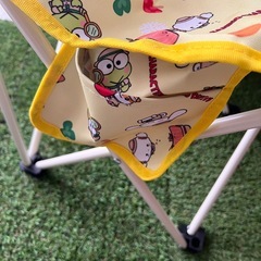 【130kg耐荷量】サンリオ　折り畳みイス　レジャー椅子 の画像