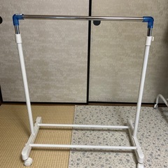 ハンガーラック　洋服ラック　キャスターラック　　　の画像